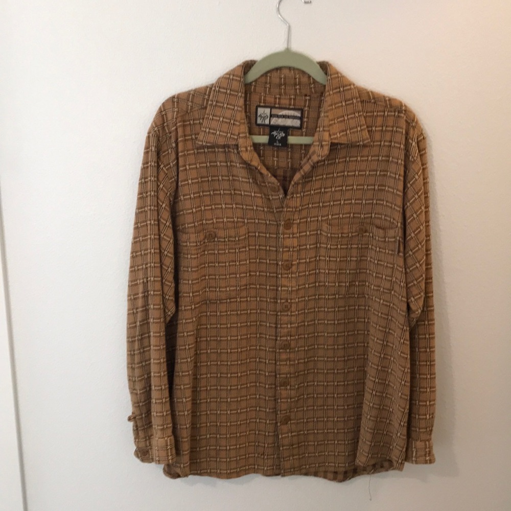 Men’s Prana long sleeve button down shirt